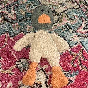 mallard duck crochet lovey